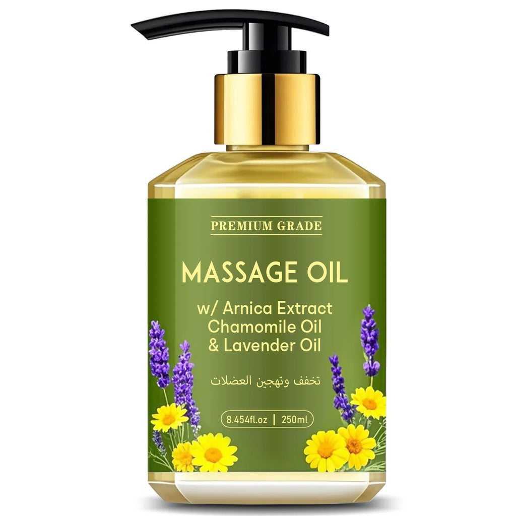Huile de massage à la lavande et au tournesol - 250 ml