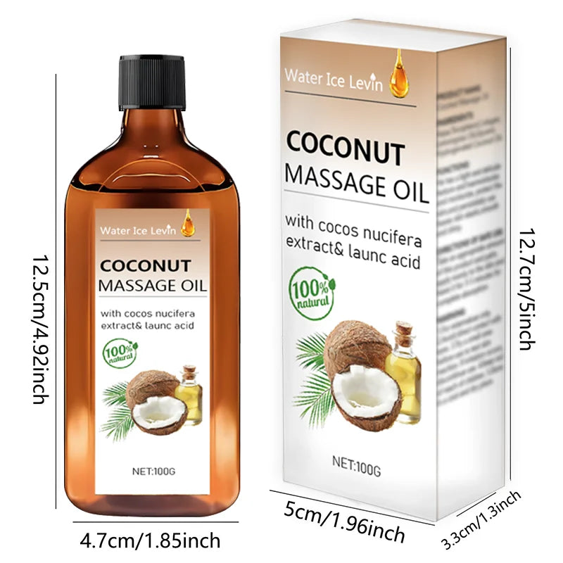 Huile de massage à la noix de coco - 100 ml